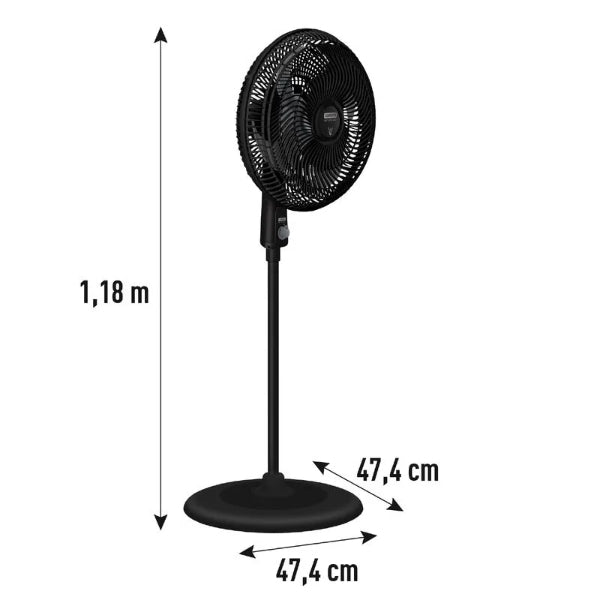 Ventilador de pedestal 16" SAMURAI Air protec