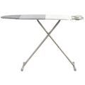 Mesa de planchar Kleine con base gris, resistente y funcional.