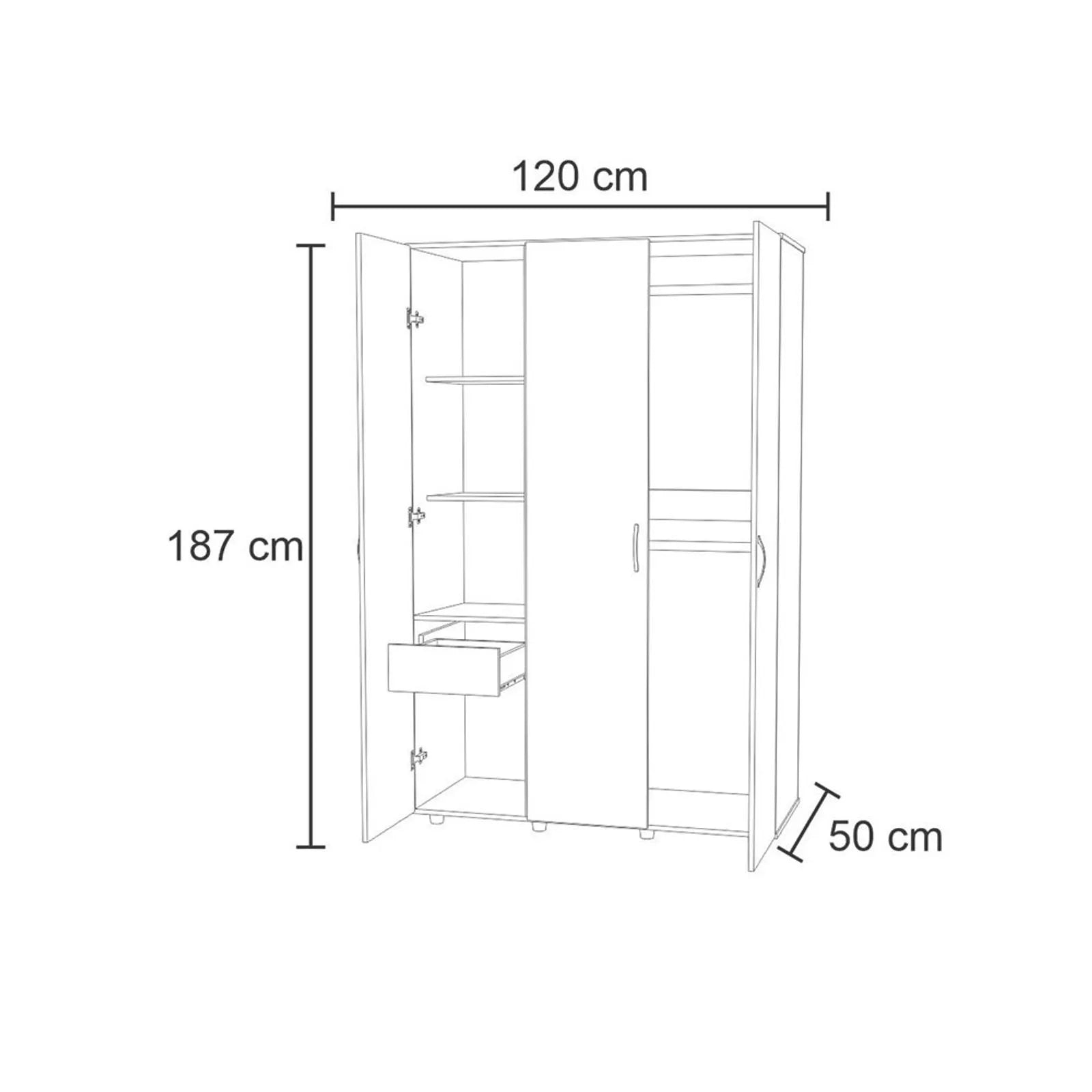 Closet Roma Germany 120X187Cm