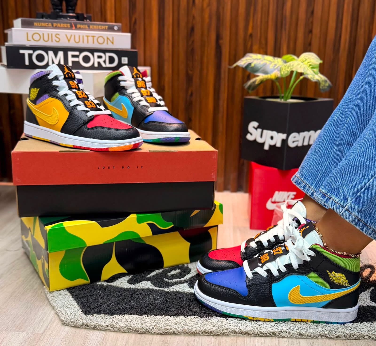 *NIKE JORDAN RETRO 1 CHAMPIONS DAMA