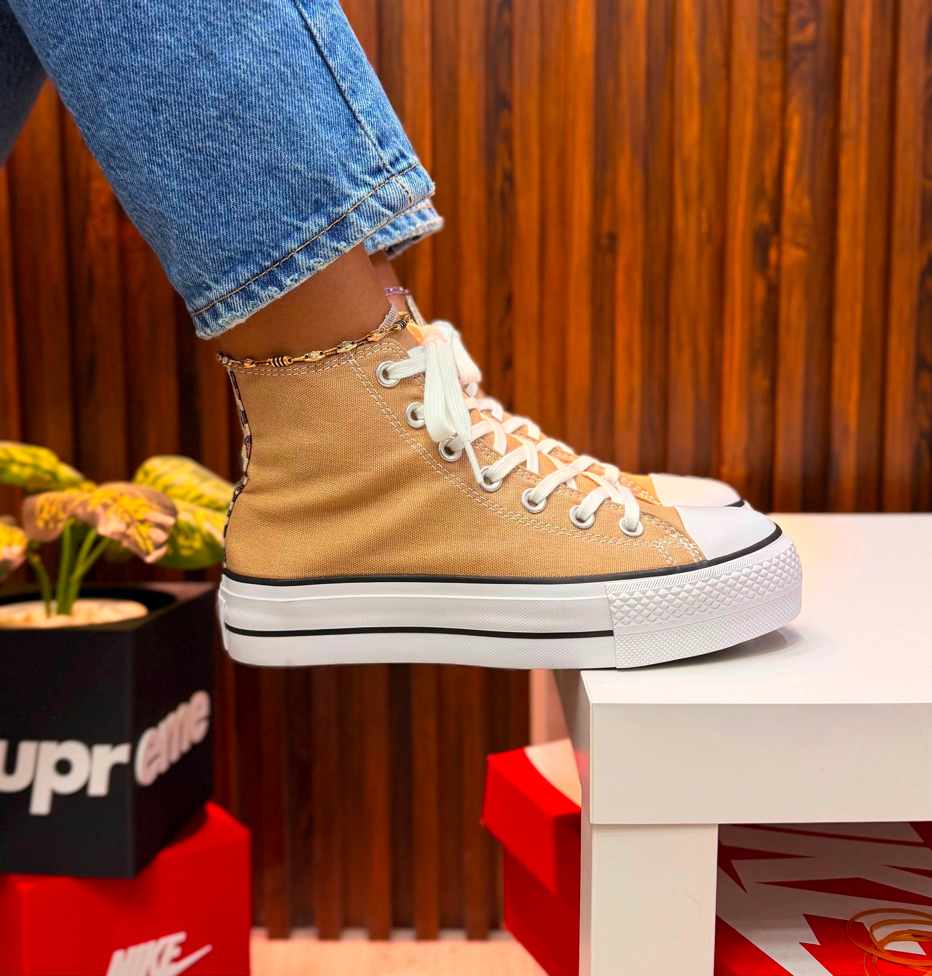 CONVERSE PRINT DAMA