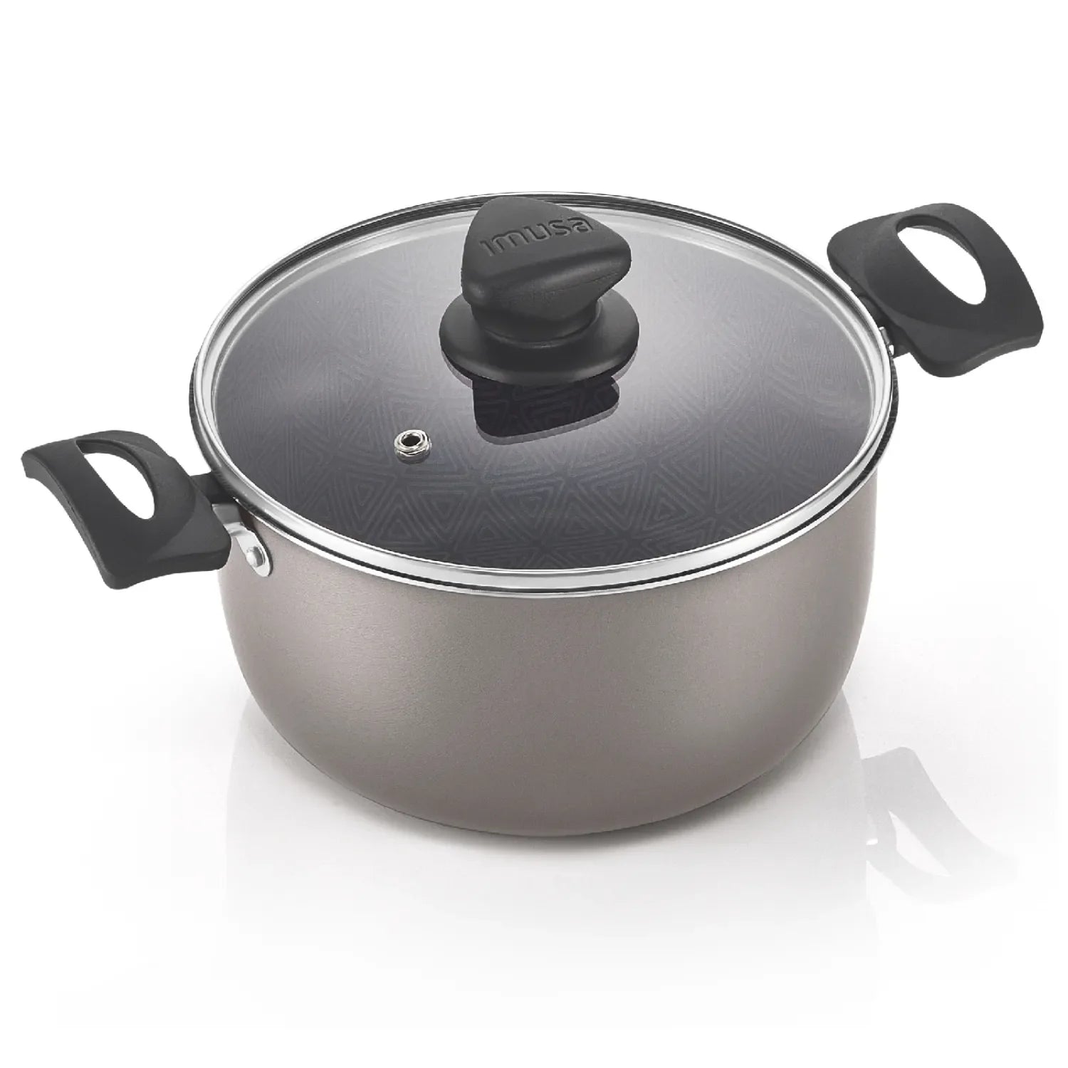 Olla 20 Cm Con tapa de vidrio