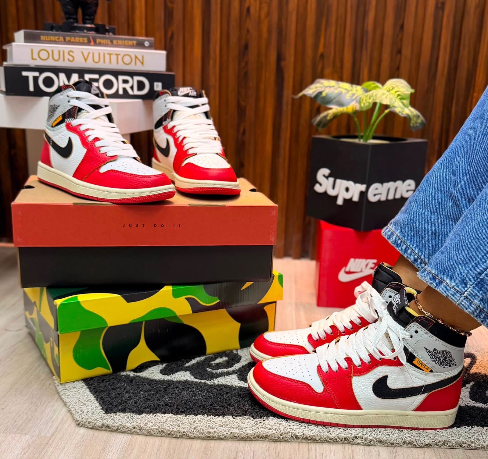 NIKE JORDAN RETRO 1 CHAMPIONS DAMA
