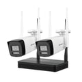 "CÁMARA DE RED TIPO BALA FIJA CON WI-FI PARA EXTERIORES DE 2 MP
