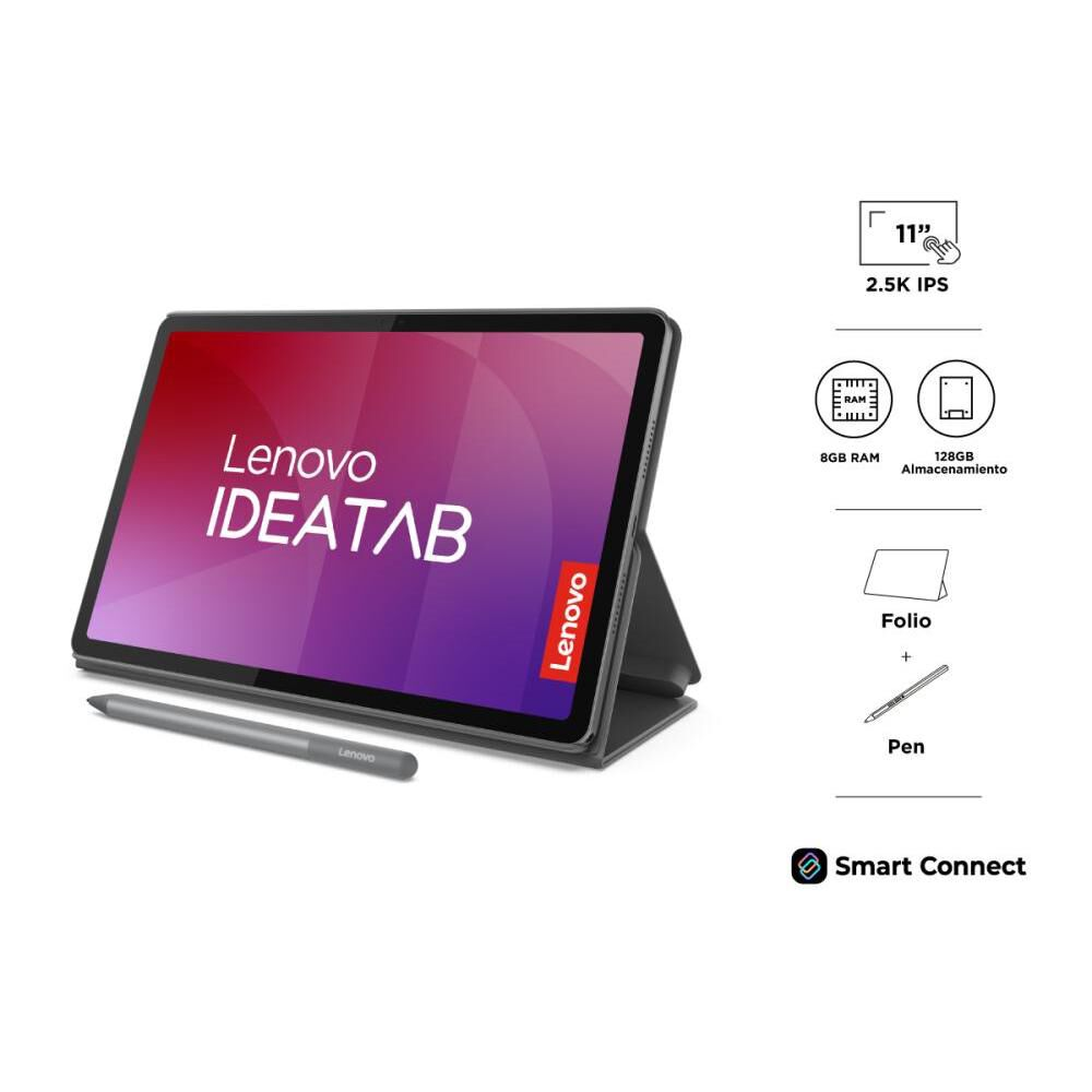 Tablet Lenovo Idea Tab 11" 128GB +Teclado + Pen ✏️