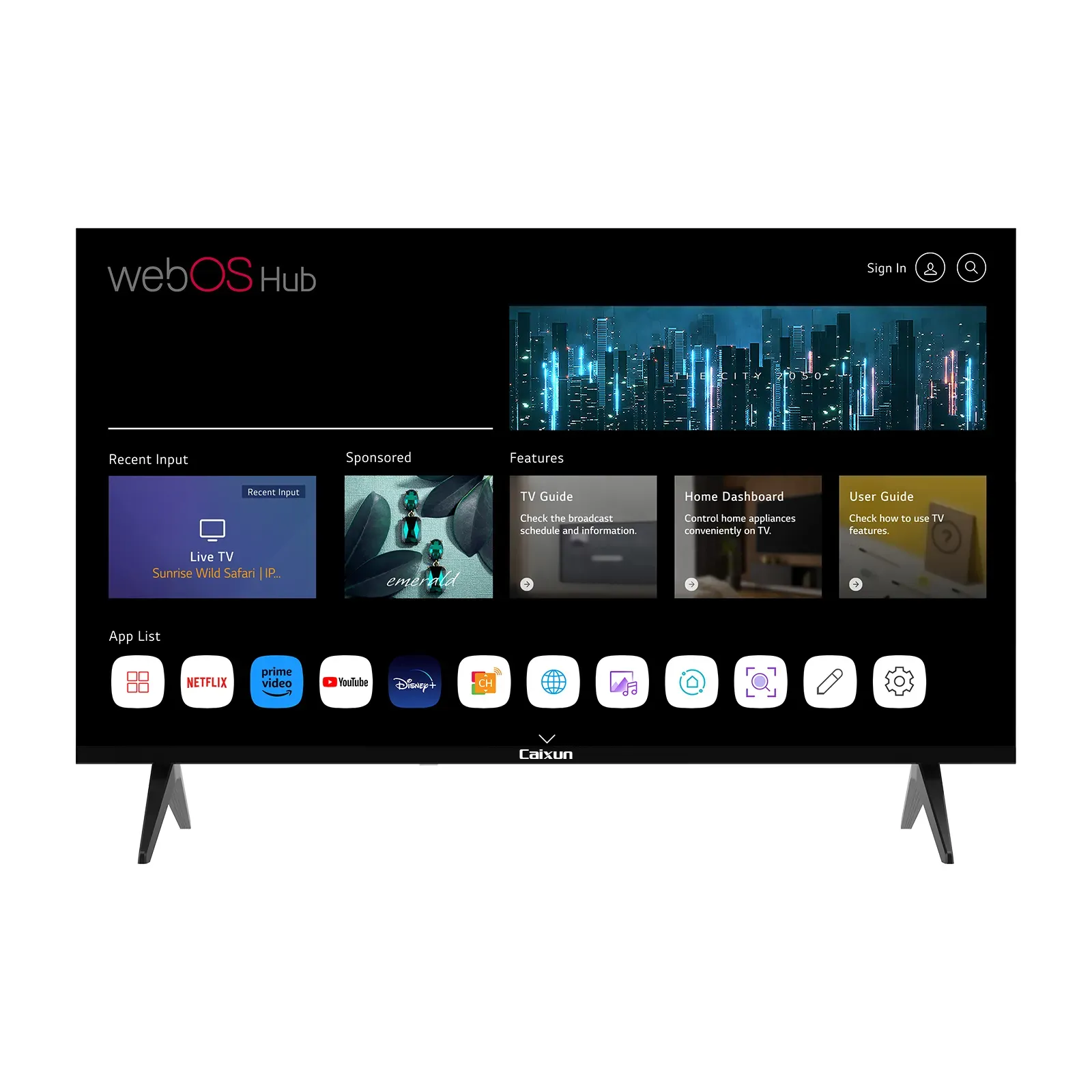 Televisor Finlandek de 58"