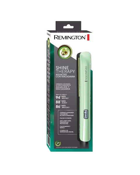 Plancha Remington Shine Therapy Aguacat