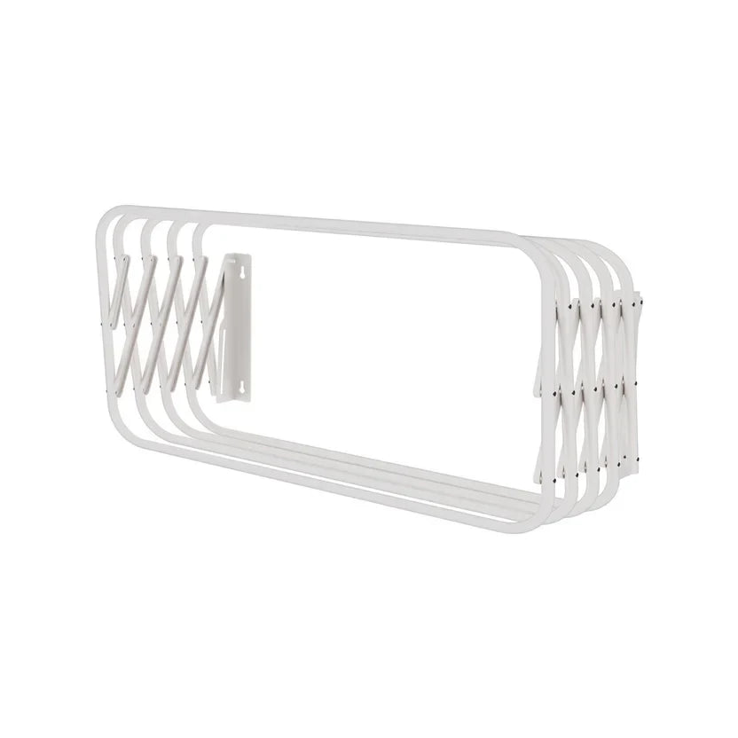 Tendedero Pared Extensible 100x94cm 25kls 9t Blanco