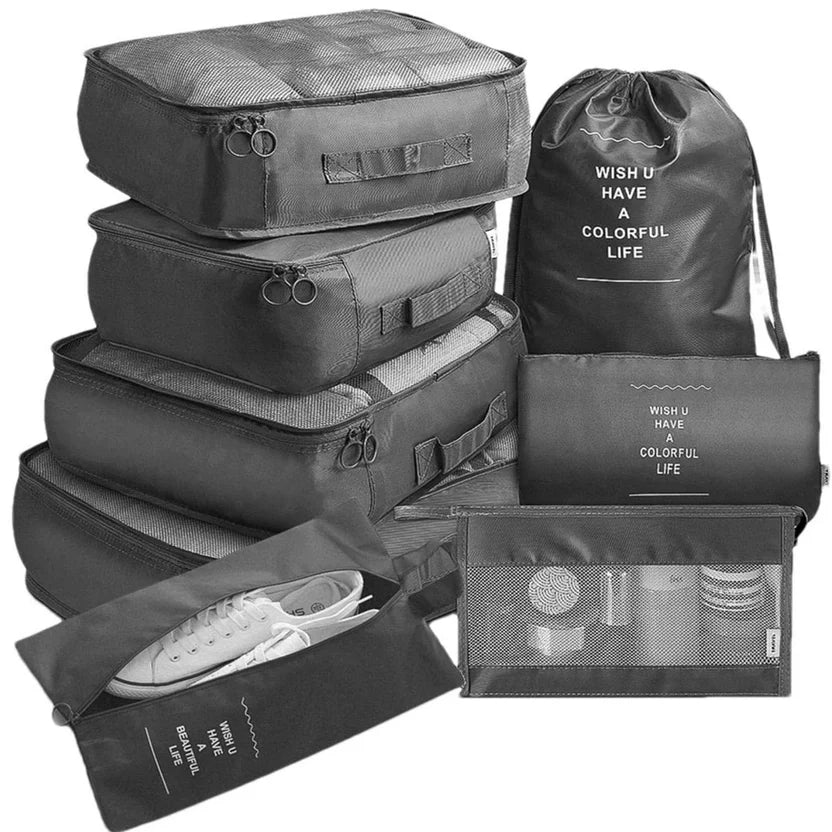 Organizadores de Equipaje X8 Bolsas Para Viaje