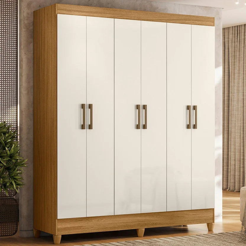 Closet Cancún 182x147x47 cm Blanco Casa Bonita