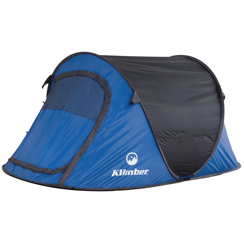Carpa Para Camping 2 Personas Nylon Pop Up Azul