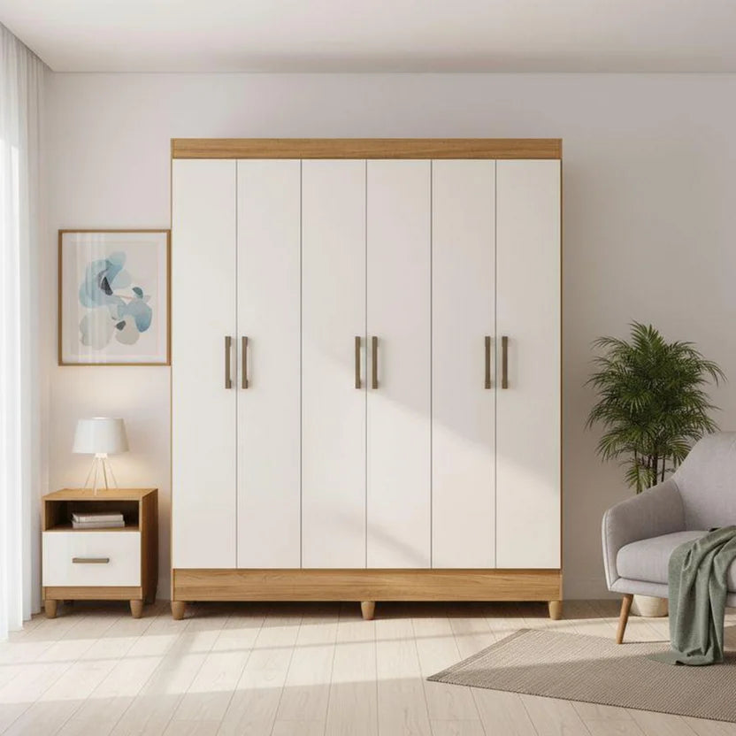 Closet Cancún 182x147x47 cm Blanco Casa Bonita