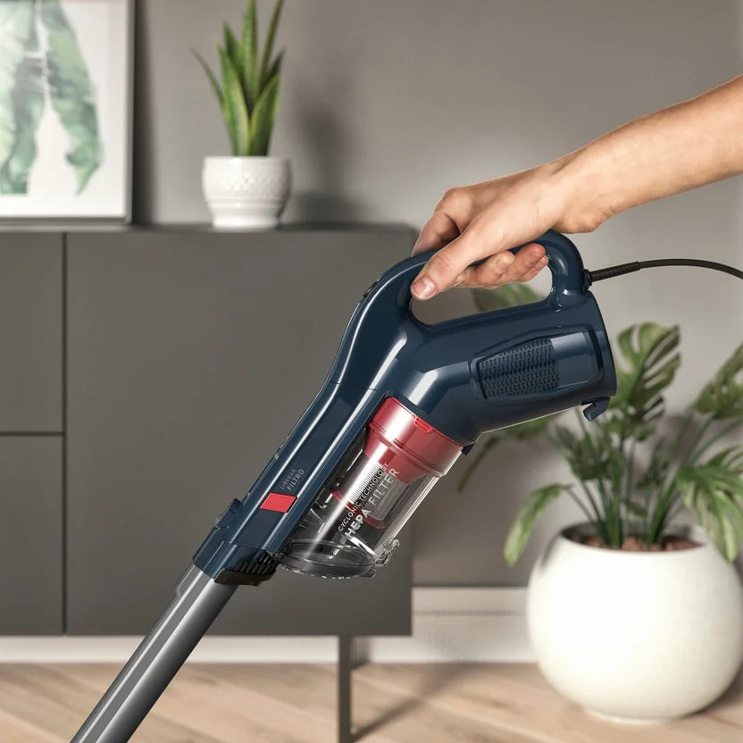 Aspiradora Vertical 1 Lts Powerspeed Gris/Azul